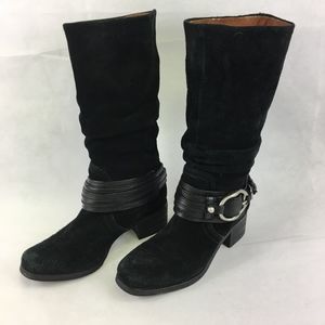 Lucky Brand Size 9 Suede Heeled Boots